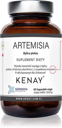Kenay Artemizyna Bylica Piołun kapsułki na wsparcie trawienia