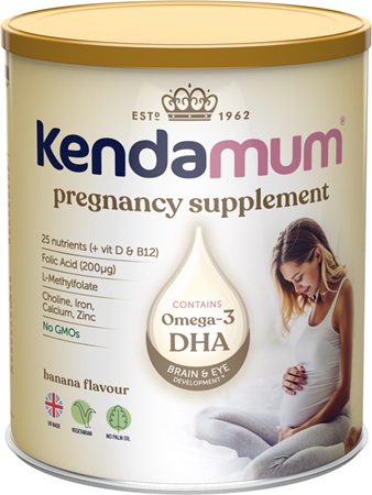 Kendamil Kendamum Pregnancy Supplement napój bananowy dla kobiet w ciąży i karmiących