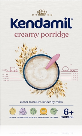 Kendamil Creamy Porridge mléčná krémová ovesná kaše