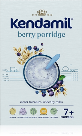 Kendamil Berry Porridge mléčná kaše s lesním ovocem