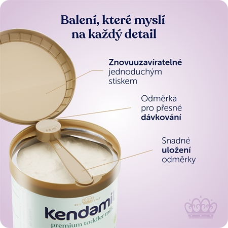 Kendamil Premium 3 HMO+ batolecí mléko