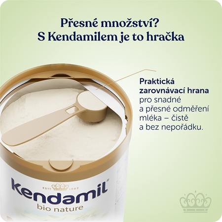 Kendamil BIO Nature 2 HMO+ pokračovací mléčná kojenecká výživa