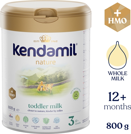 Kendamil Nature 3 HMO+ batolecí mléko
