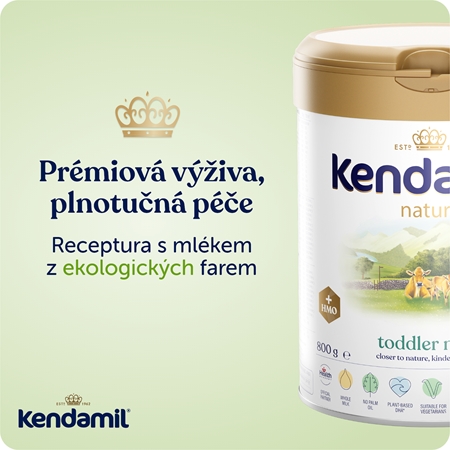 Kendamil Nature 3 HMO+ batolecí mléko