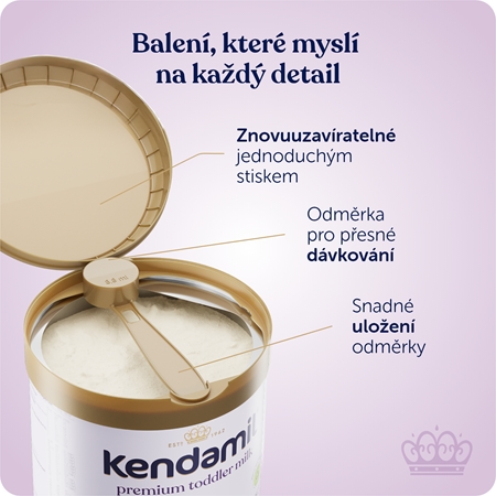 Kendamil Premium 4 HMO+ batolecí mléko