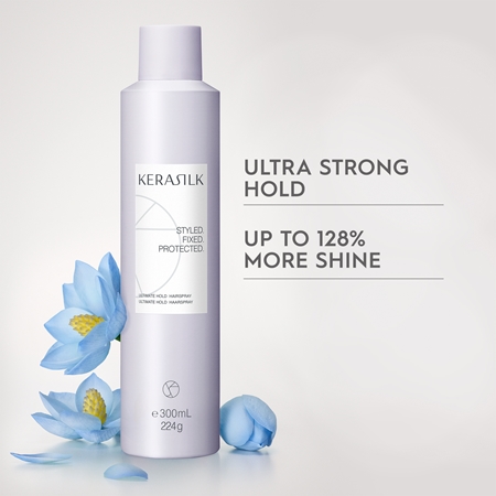 KERASILK Styling Ultimate Hold Hairspray hairspray ultra strong hold