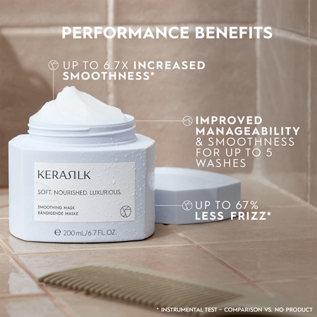 KERASILK Specialists Smoothing Mask silottava naamio ravitseva vaikutus