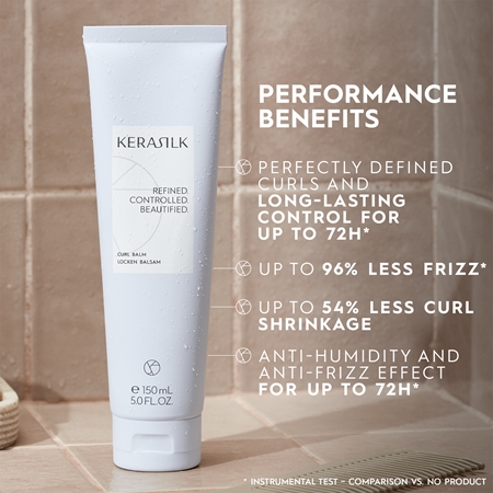 KERASILK Specialists Curl Balm baume multi-usage pour cheveux bouclés
