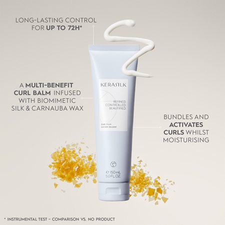KERASILK Specialists Curl Balm baume multi-usage pour cheveux bouclés