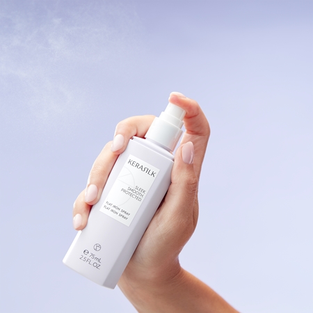 KERASILK Styling Flat Iron Spray Hårspray med varmebeskyttelse til brug med glattejern og krøllejern