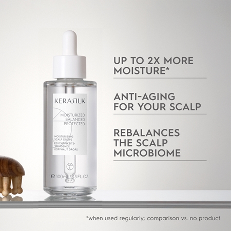 KERASILK Specialists Moisturizing Scalp Drops dråber Til tør og sensitiv hovedbund