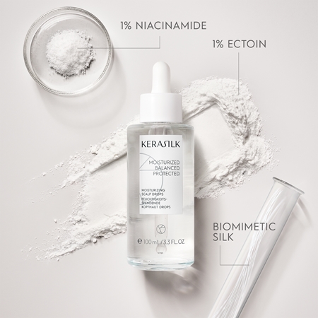 KERASILK Specialists Moisturizing Scalp Drops dråber Til tør og sensitiv hovedbund