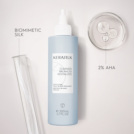 KERASILK Specialists Exfoliating Scalp & Hair Treatment cuidado pré-champô com efeito esfoliante