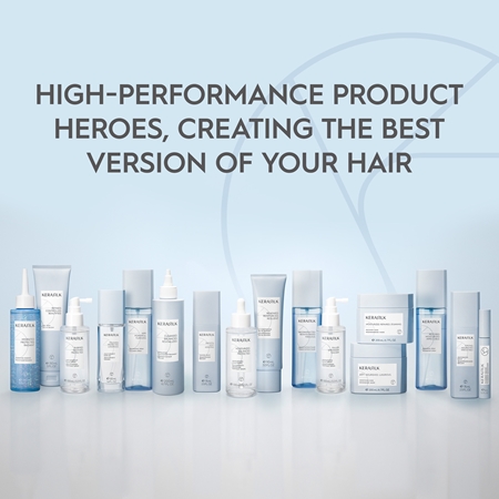KERASILK Specialists Exfoliating Scalp & Hair Treatment Feuchtigkeitspflege zur Nutzuung vor der Haarwäsche mit Peeling-Effekt