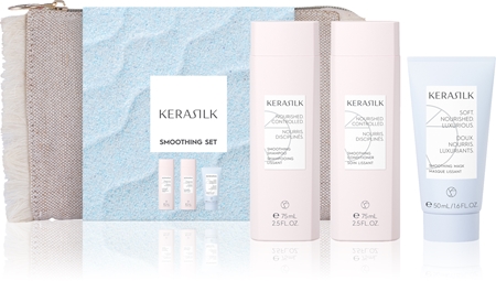 KERASILK Essentials Smoothing Set utazási készlet hajegyenesítésre