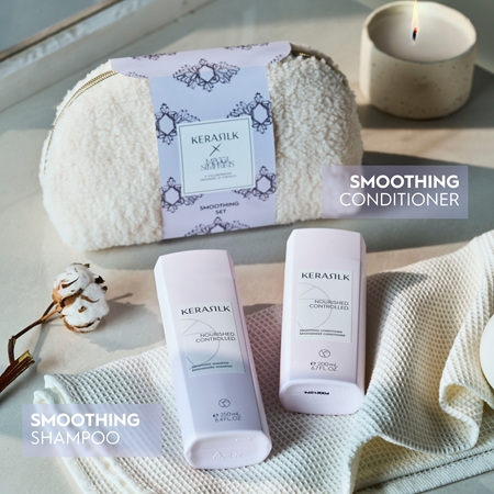 KERASILK Essentials Smoothing Set σετ δώρου για ατίθασα και κρεπαρισμένα μαλλιά