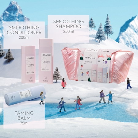 KERASILK Essentials Smoothing Set 2026 zestaw upominkowy do włosów nieposłusznych i puszących się