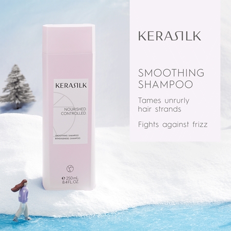 KERASILK Essentials Smoothing Set 2026 zestaw upominkowy do włosów nieposłusznych i puszących się