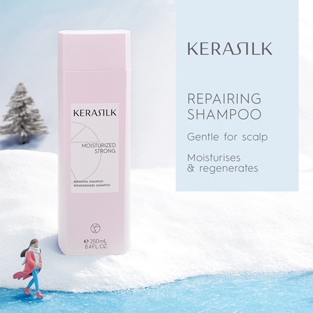 KERASILK Essentials Repairing Set 2026 zestaw upominkowy do włosów suchych i zniszczonych