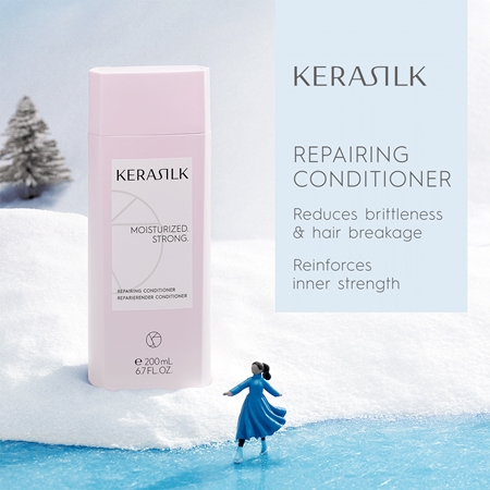 KERASILK Essentials Repairing Set 2026 zestaw upominkowy do włosów suchych i zniszczonych