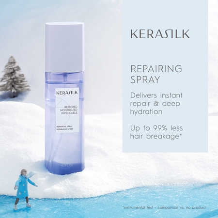 KERASILK Essentials Repairing Set 2026 zestaw upominkowy do włosów suchych i zniszczonych