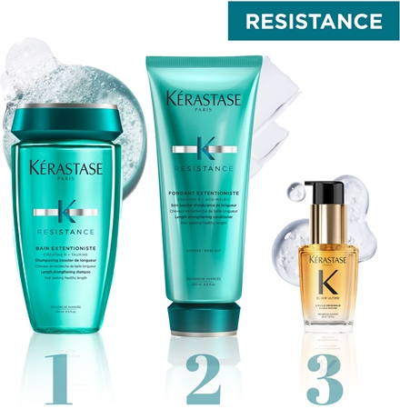Kérastase Résistance Economy Pack for hair growth and strengthening from the roots
