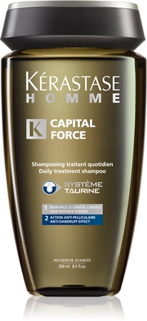 Kérastase Homme Capital Force Shampoo for Men Against Hair Loss And Danruff