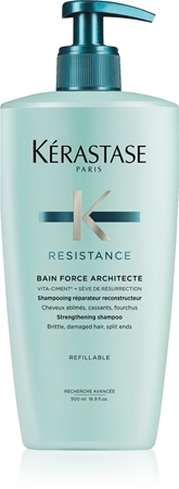 Kérastase Résistance Bain Force Architecte champú fortificante para cabello debilitado y ligeramente dañado