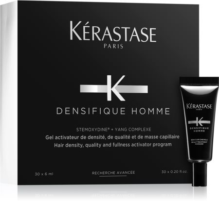 Kérastase Densifique Cure Densifique Homme kuracja zwiększająca gęstość włosów dla mężczyzn