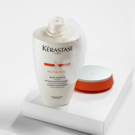 Kérastase Nutritive Bain Satin 2 nährende Shampoo-Kur für trockenes und überempfindliches Haar