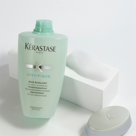 Kérastase Specifique Bain Divalent Shampoo til fedtet hovedbund