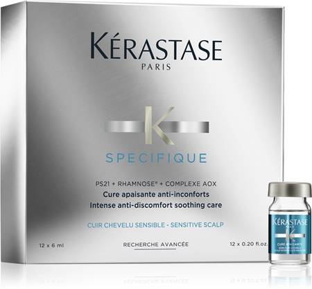 Kérastase Specifique Cure Apaisante Anti-Inconforts 4-Wochen Intensivkur für gereizte Kopfhaut