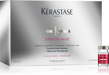 Kérastase Specifique Aminexil Cure Anti-Chute Intensive intensive treatment against hair loss