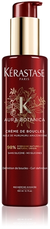 Kérastase Aura Botanica Crème de Boucles crema para cabello rizado para dar definición y mantener la forma