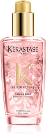 Kérastase Elixir Ultime L’Huile Rose feuchtigkeitsspendendes, regenerierendes Öl für gefärbtes Haar