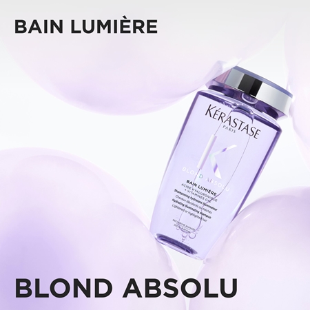 Kérastase Blond Absolu Bain Lumière shampookylpy vaalennetuille tai raidoitetuille hiuksille