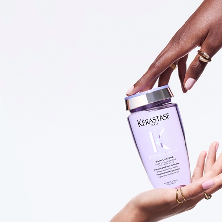 Kérastase Blond Absolu Bain Lumière samponfürdő szőkített vagy melírozott hajra