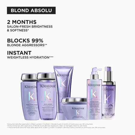Kérastase Blond Absolu Bain Lumière shampookylpy vaalennetuille tai raidoitetuille hiuksille