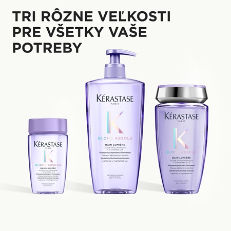 Kérastase Blond Absolu Bain Lumière šampónový kúpeľ pre zosvetlené alebo melírované vlasy