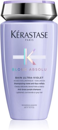 Kérastase Blond Absolu Bain Ultra-Violet Hiustenpesuaine Kevennetyille, Viileän Vaaleille Hiuksille