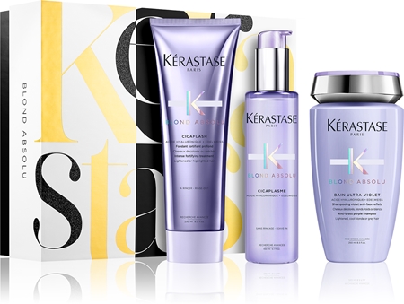 Kérastase Blond Absolu zestaw upominkowy I. (do blond i siwych włosów) dla kobiet