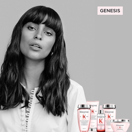 Kérastase Genesis Bain Hydra-Fortifiant Stärkendes Shampoo für schwaches Haar mit Neigung zu Haarausfall