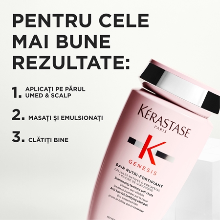 Kérastase Genesis Bain Nutri-Fortifiant sampon revitalizant si hidratant impotriva caderii parului