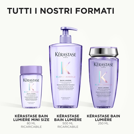 Kérastase Blond Absolu Bain Lumière shampoo per capelli per capelli decolorati o con mèches