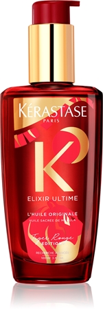 Kérastase Elixir Ultime L'huile Originale Édition Rouge Toitev õli säravate ja pehmete juuste jaoks