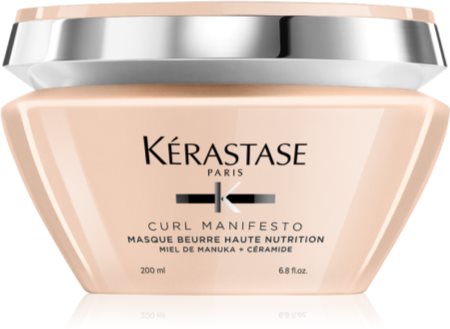 Kérastase Curl Manifesto Masque Beurre Haute Nutrition Närande mask För vågigt och lockigt hår