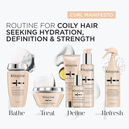 Kérastase Curl Manifesto Masque Beurre Haute Nutrition masque nourrissant pour cheveux bouclés et frisé