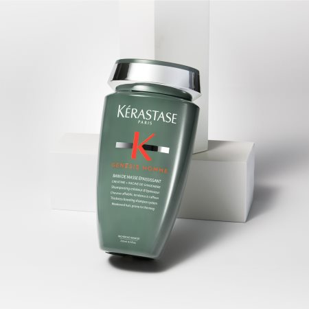Kérastase Genesis Homme Bain de Masse Epaississant strengthening shampoo for hair loss for men