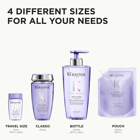 Kérastase Blond Absolu Bain Lumière shampoing bain pour les cheveux avec décoloration ou balayage
