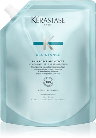 Kérastase Résistance Bain Force Architecte Fortifying Shampoo for Weak and Lightly Damaged Hair